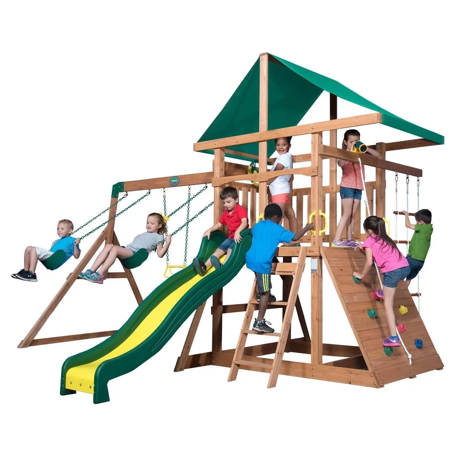 Backyard Discovery McKinley Mount Swing Set / Playset
